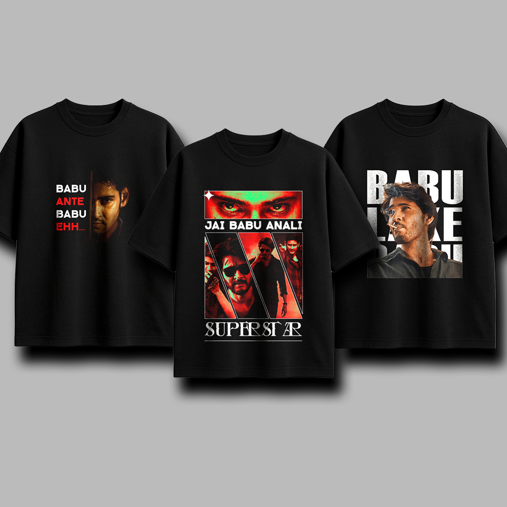 Celebrate the Athadu Rerelease with These Mahesh Babu Printed T-Shirts