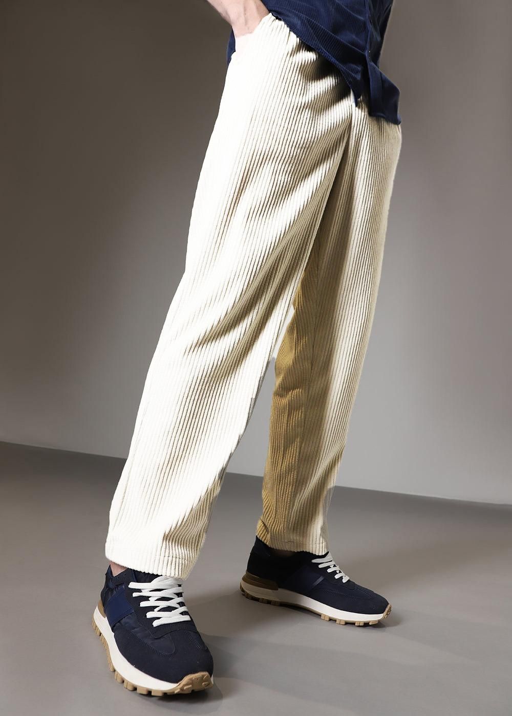 Combo of 2 Men’s Caudray Fabric Stylish Pants – Premium Fit