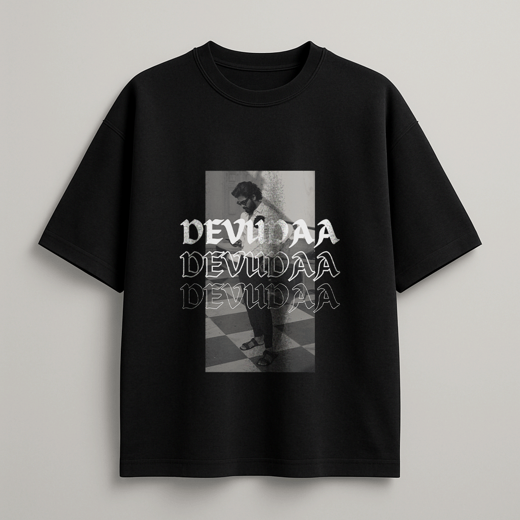 Allu Arjun Devudaa T-Shirt – Oversized Tee for Fans