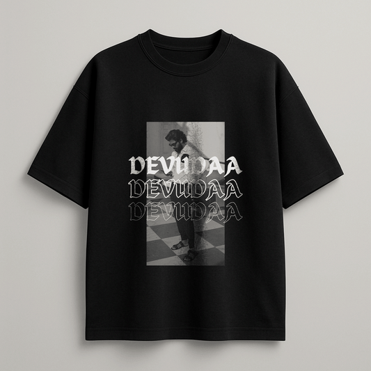 Allu Arjun Devudaa T-Shirt – Oversized Tee for Fans