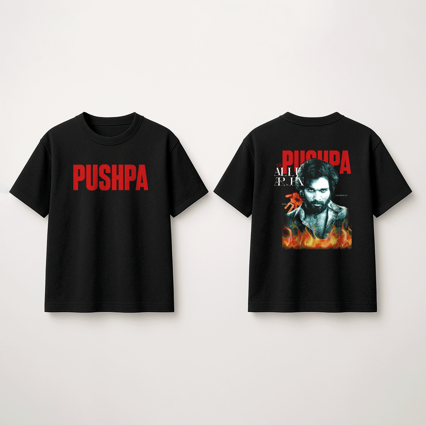 Pushpa Movie T-Shirt – Oversized Unisex Tee for Fans