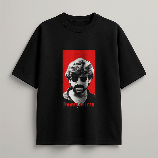 Pawan Kalyan T-Shirt – Oversized Unisex Tee for Power Fans