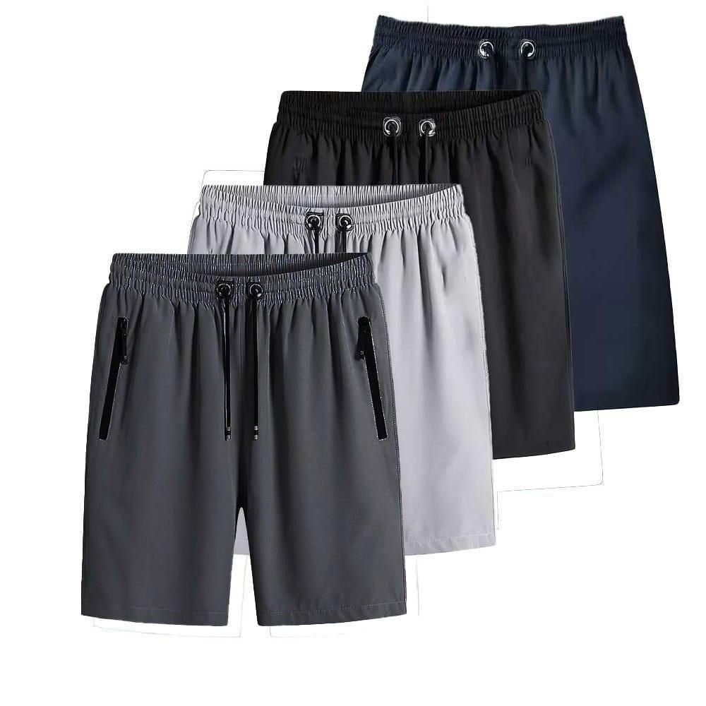 Combo of 3 Men's Stretchable Cotton Shorts