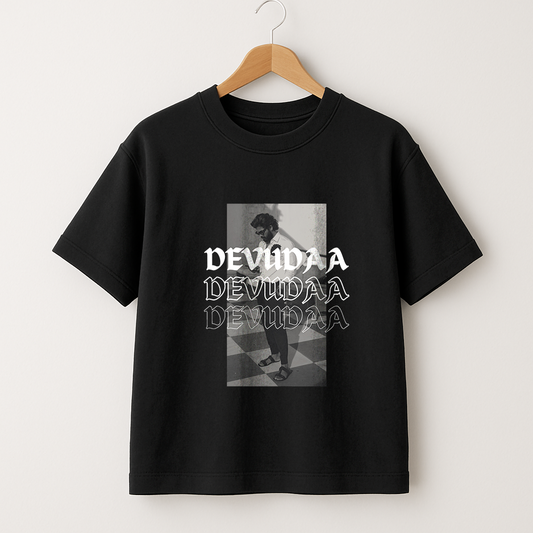 Devudaa T-Shirt – Allu Arjun Classic Crew Tee for Fans