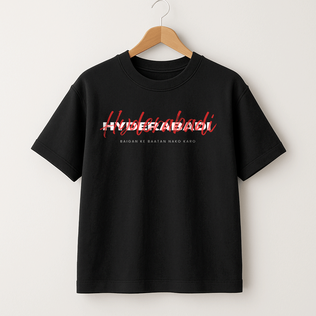 Hyderabadi T-Shirt – Classic Crew Tee for City Lovers